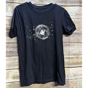 TESLA Cybertruck Bulletproof Short Sleeve Crew Neck T-Shirt Men's Medium Black